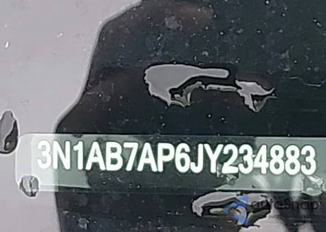 2018 Nissan Sentra S из США, поврежденный, VIN 3N1AB7AP6JY234883